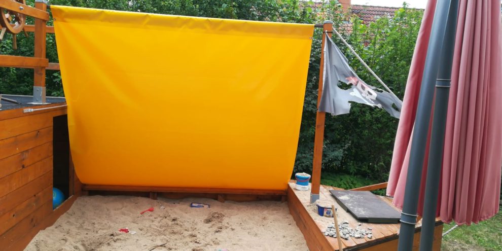 Sandkasten Abdeckung