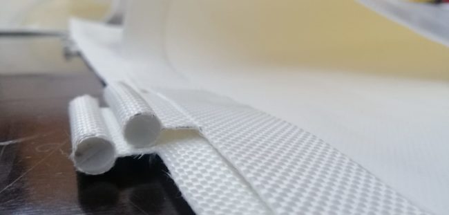 Zeltplane mit Keder für Festzelte Seitenplanen für Zelte